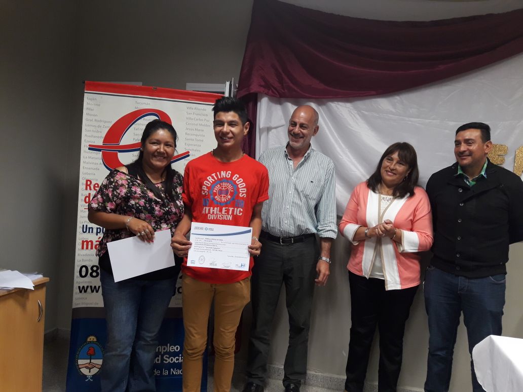 Acto de Entrega de Certificados – Tafí del Valle – Tucumán Capacita