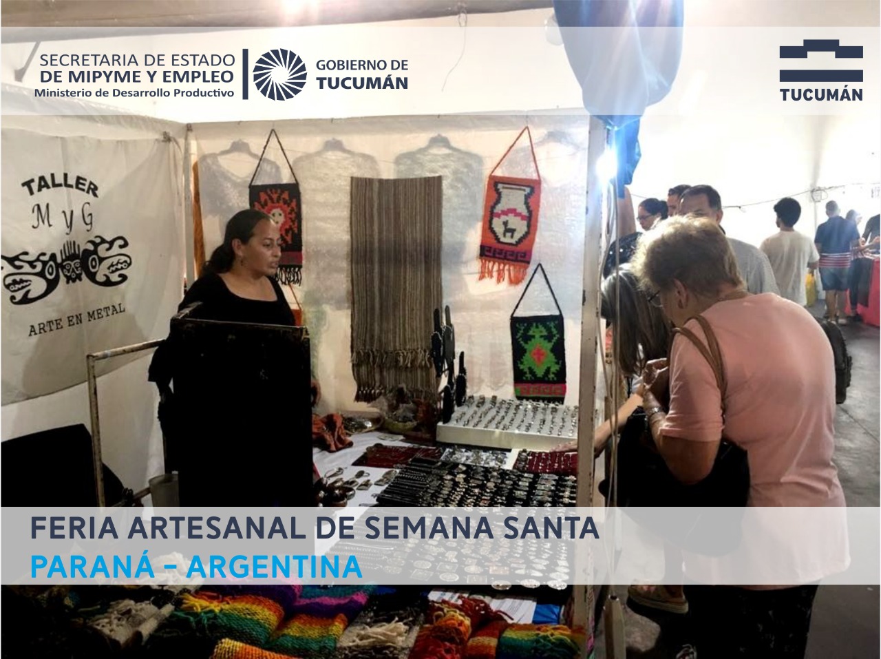 Feria Artesanal de Semana Santa en Paraná