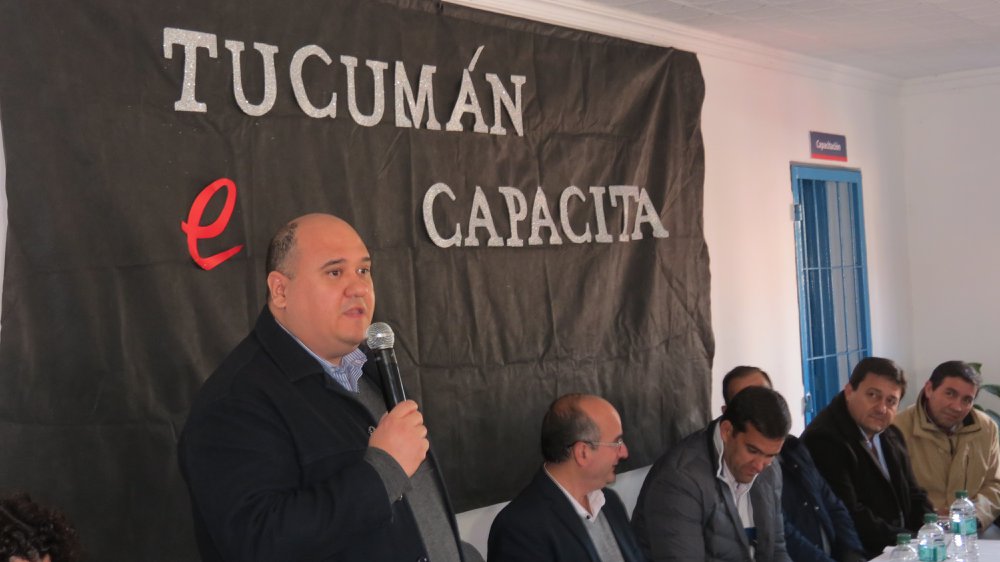 Lanzamiento del Programa Tucumán Capacita en el Municipio de Alderetes