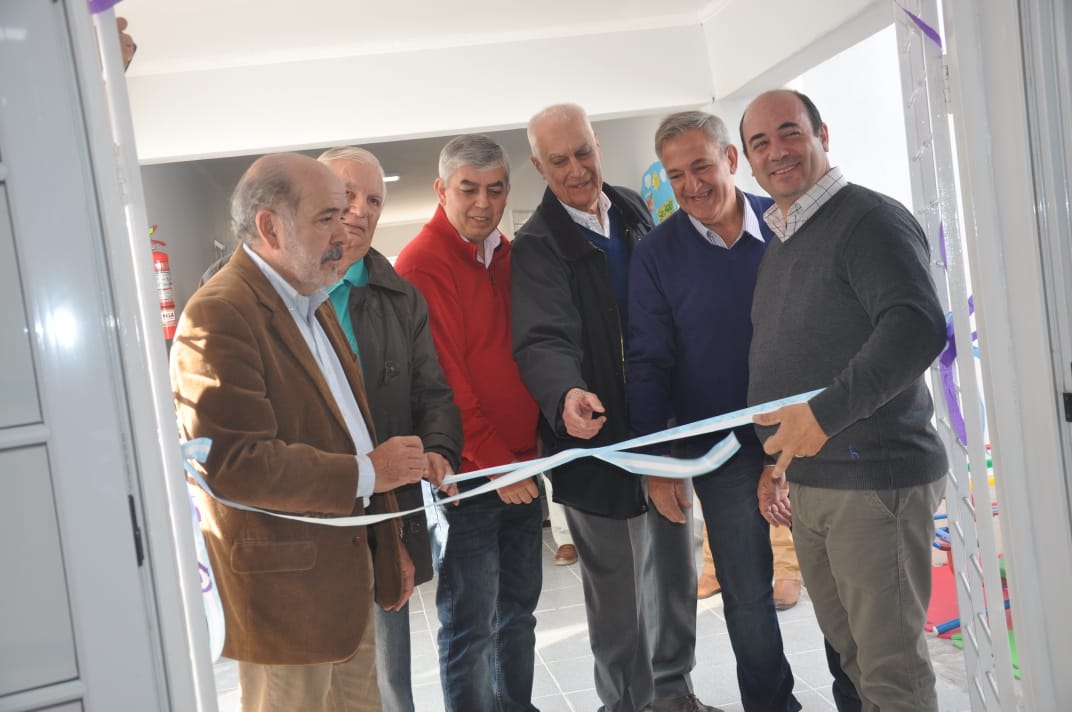 Inauguración del Centro de Cuidado Infantil en la localidad de Sargento Moya