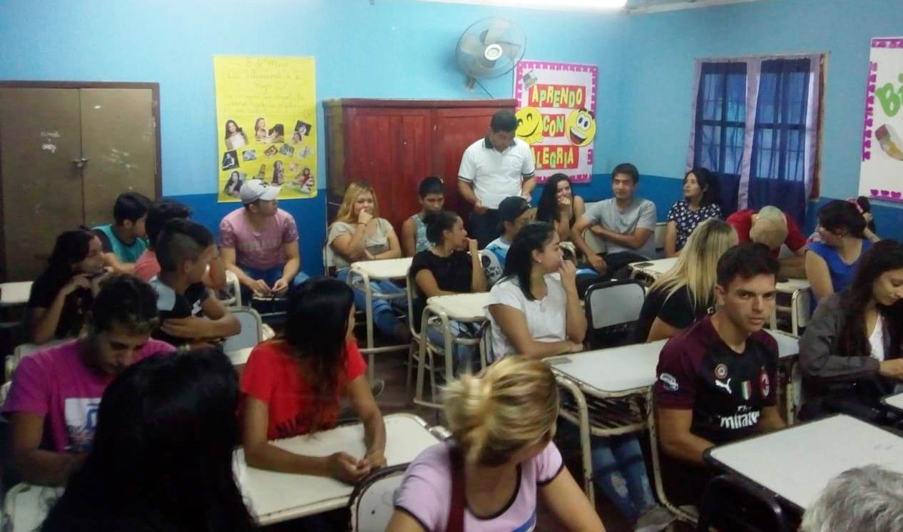 Jóvenes del interior de la provincia se capacitan para ingresar al mundo laboral