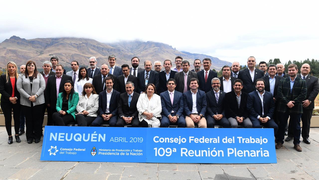Tucumán participo de la 109ª reunión plenaria del Consejo Federal del Trabajo