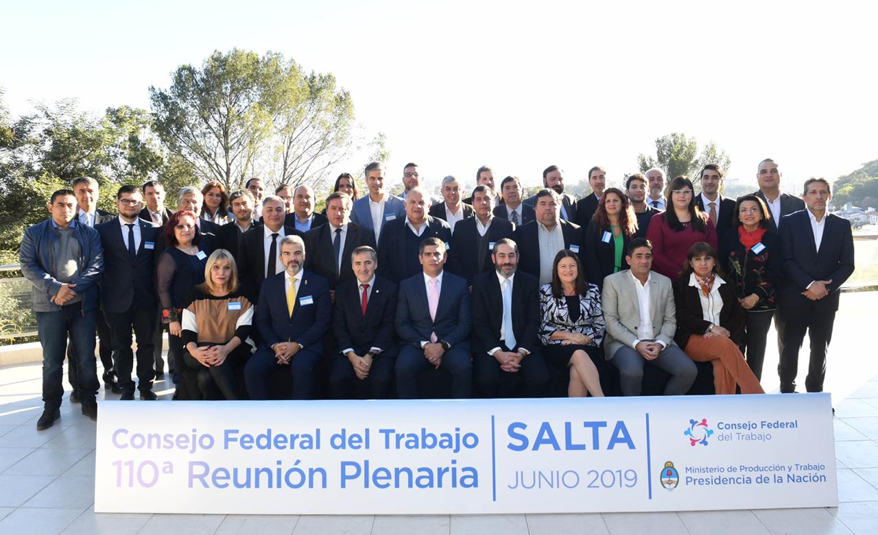 Tucumán participó en la 110° reunión Plenaria del Consejo Federal del Trabajo