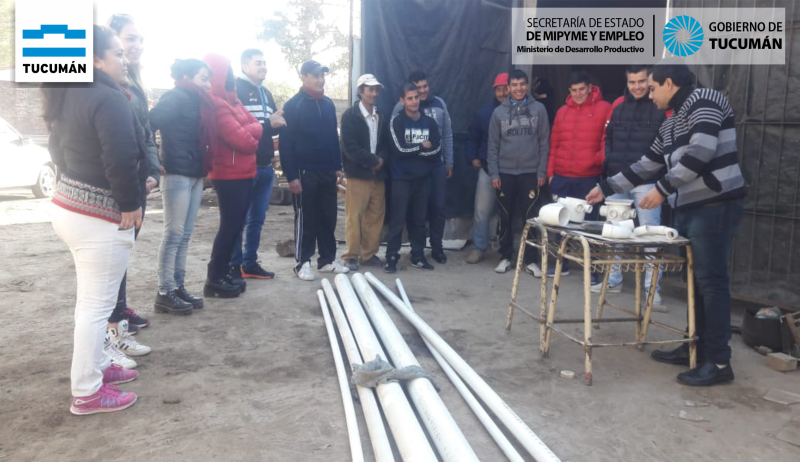 Capacitando en oficios en el Sur Tucumano