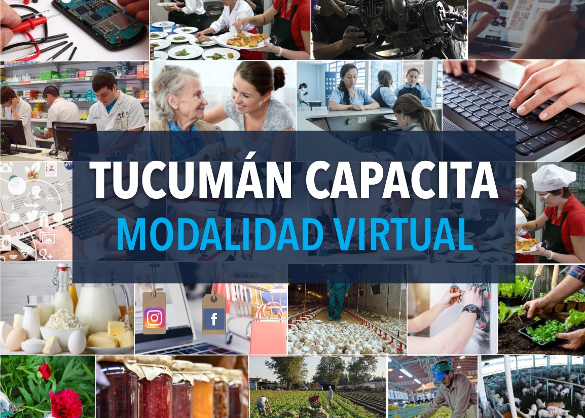 Lanzamiento Modalidad Virtual del Programa Tucuman Capacita