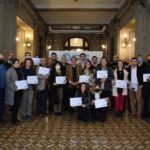 Entrega de certificados del Curso en Formulación y Gestión de Proyectos